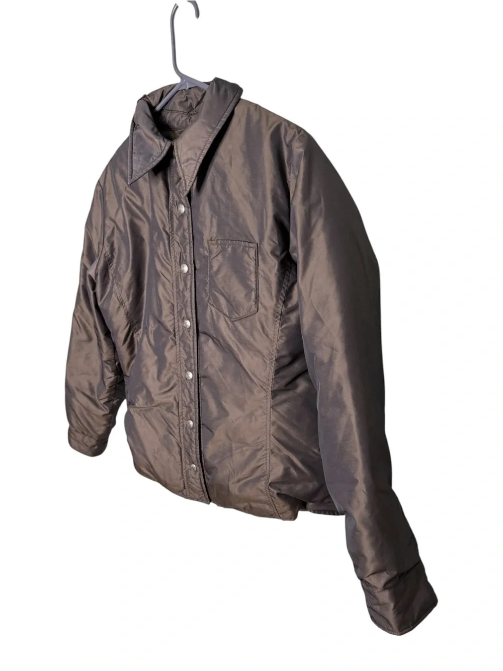 Banana Republic Brown Down Puffer Jacket Women's Medium